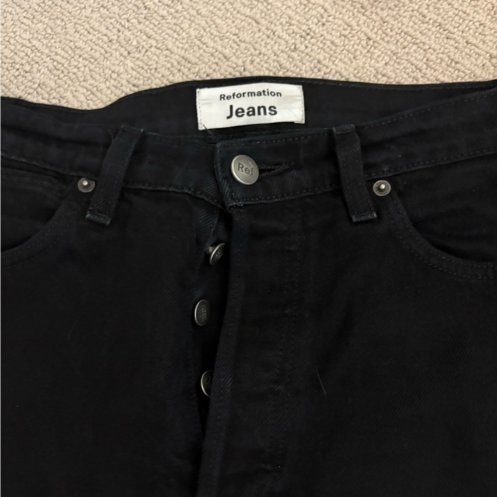 Reformation Dark Denim Jeans